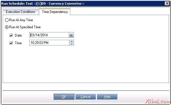 Create Test Schedule 7