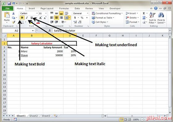 Text Decoration options